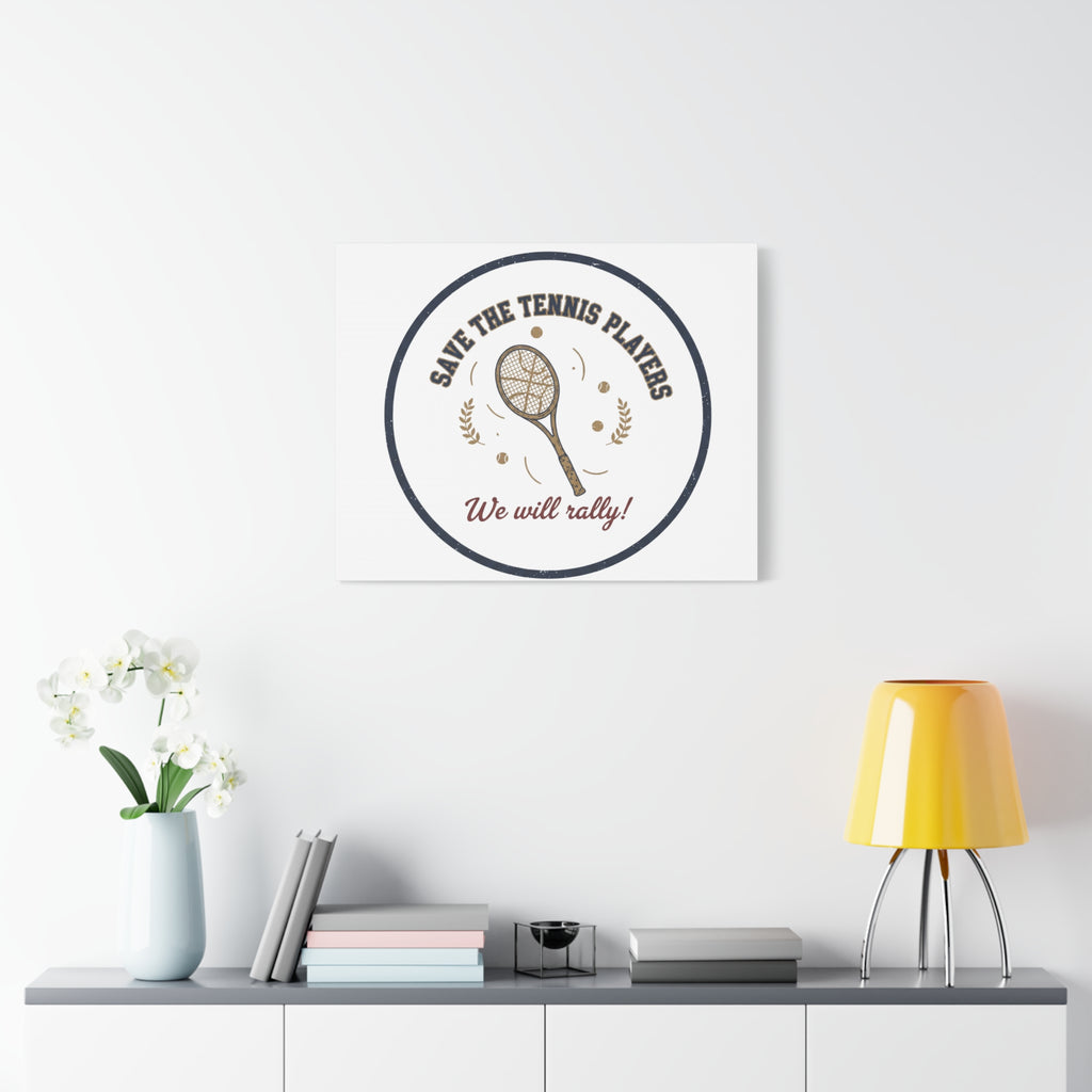 Save the Tennis Players Canvas | Tennis vs Pickleball Meme, Racquet Sport Humor