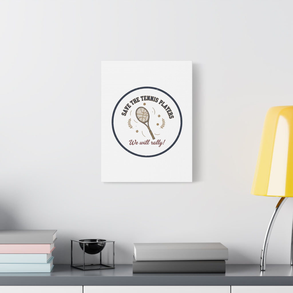 Save the Tennis Players Canvas | Tennis vs Pickleball Meme, Racquet Sport Humor