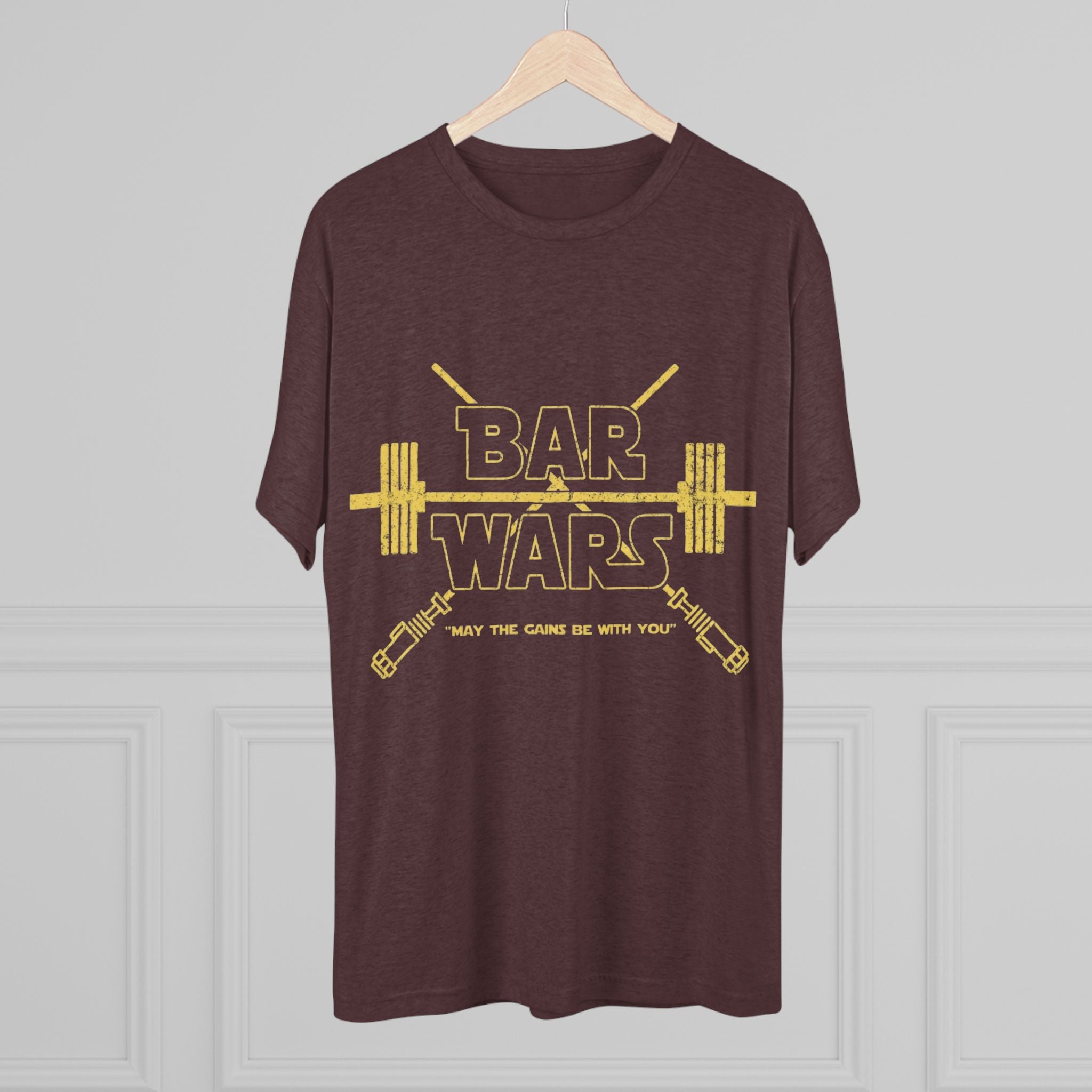 Bar Wars Vintage Tee — Retro Graphic Crew Shirt