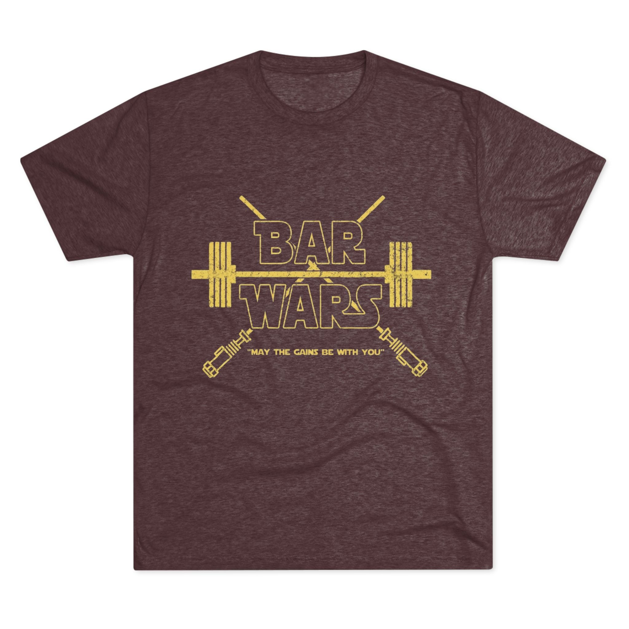 Bar Wars Vintage Tee — Retro Graphic Crew Shirt