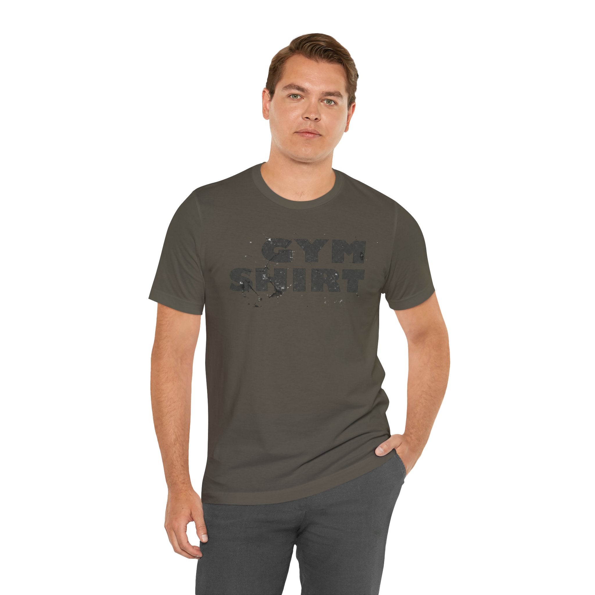 The Literal "Gym Shirt" | Distressed Vintage Tee