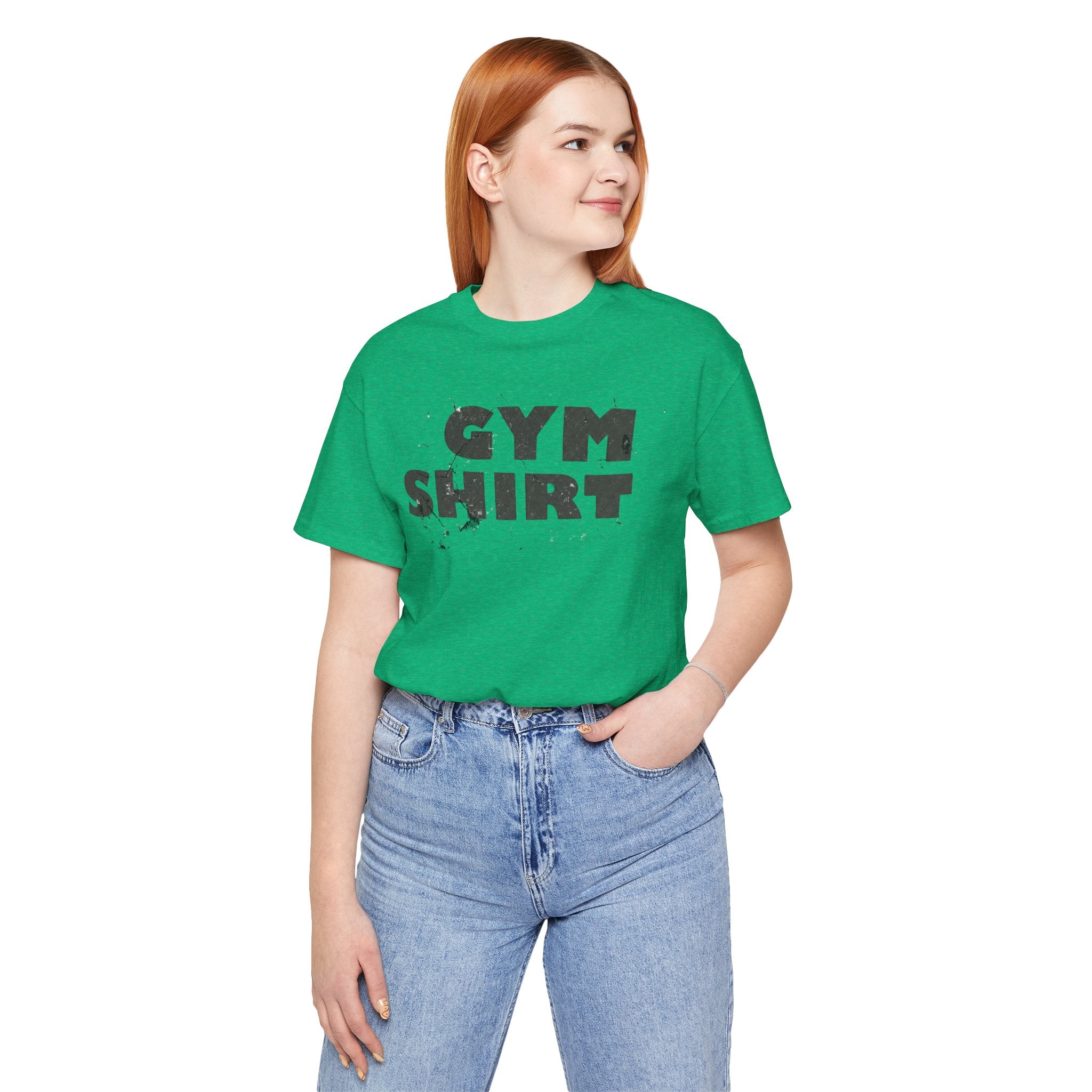 The Literal "Gym Shirt" | Distressed Vintage Tee