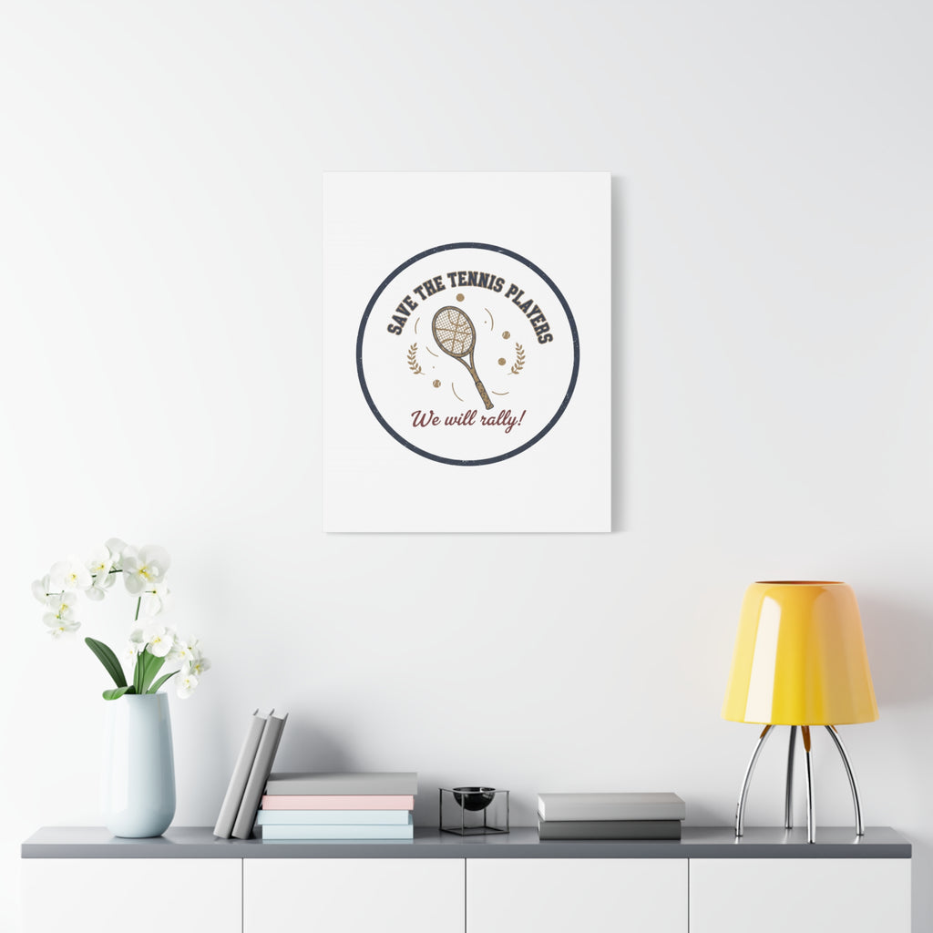 Save the Tennis Players Canvas | Tennis vs Pickleball Meme, Racquet Sport Humor