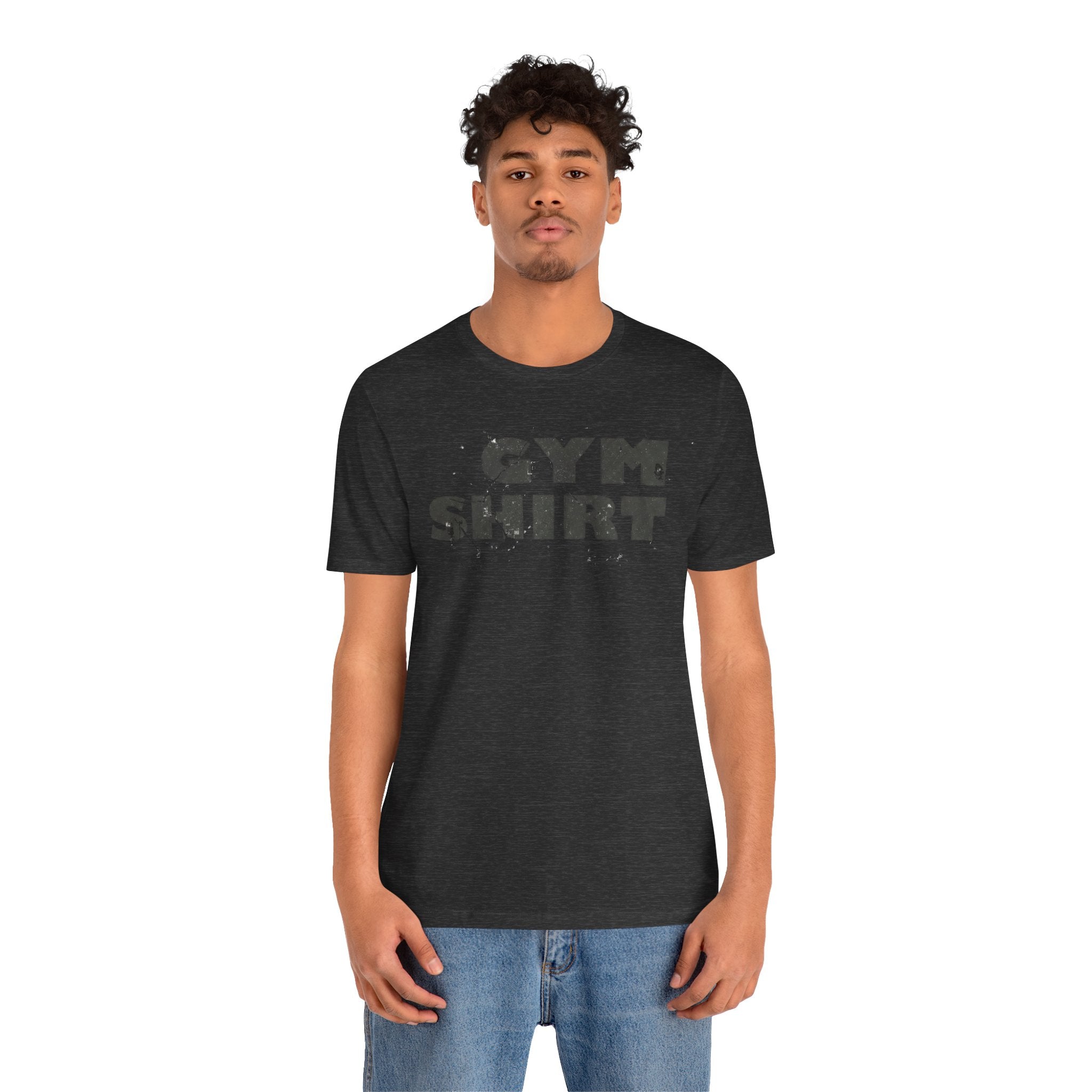 The Literal "Gym Shirt" | Distressed Vintage Tee