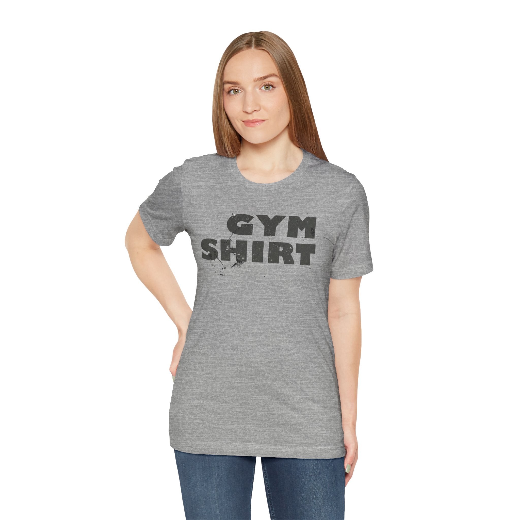 The Literal "Gym Shirt" | Distressed Vintage Tee