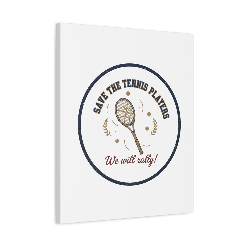 Save the Tennis Players Canvas | Tennis vs Pickleball Meme, Racquet Sport Humor