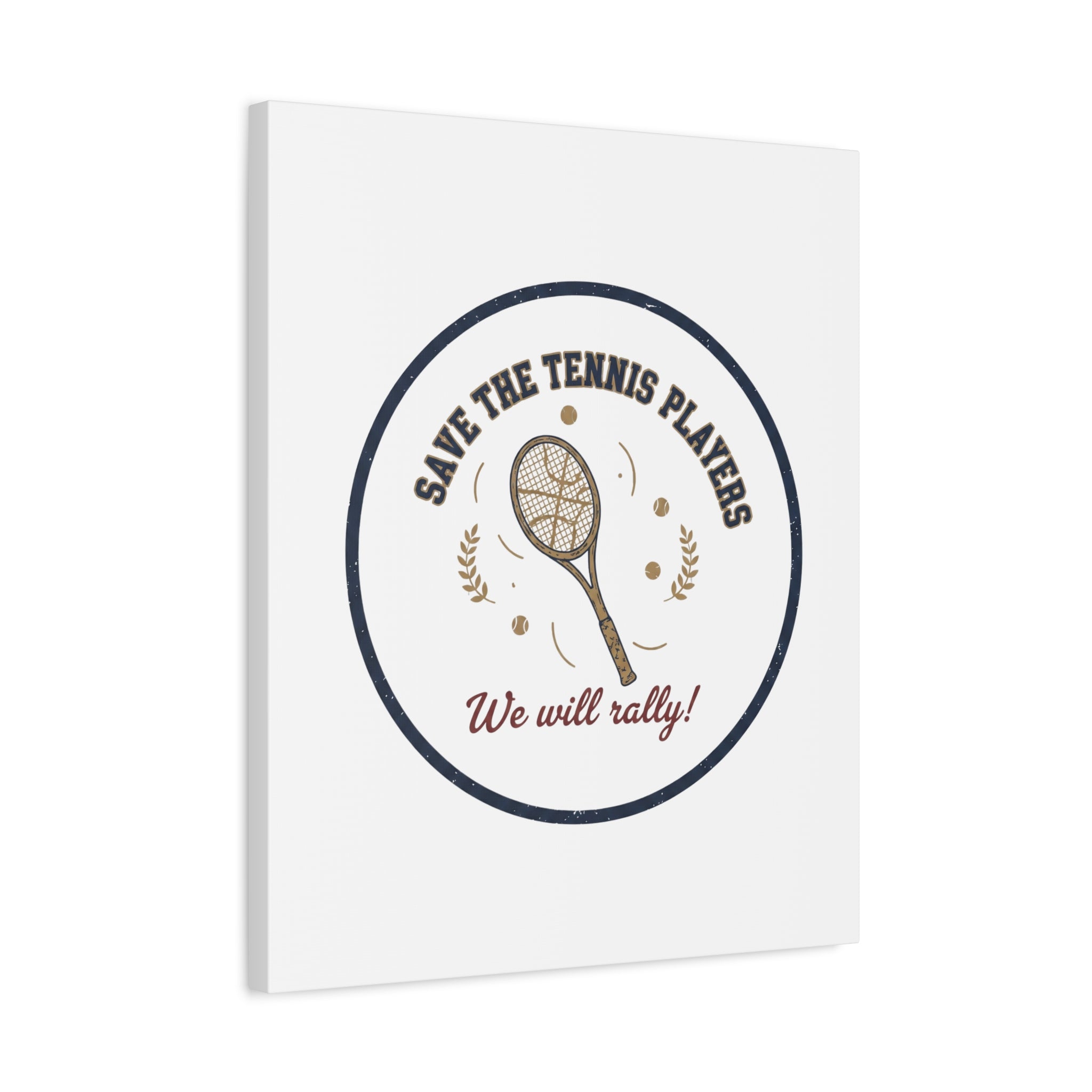 Save the Tennis Players Canvas | Tennis vs Pickleball Meme, Racquet Sport Humor