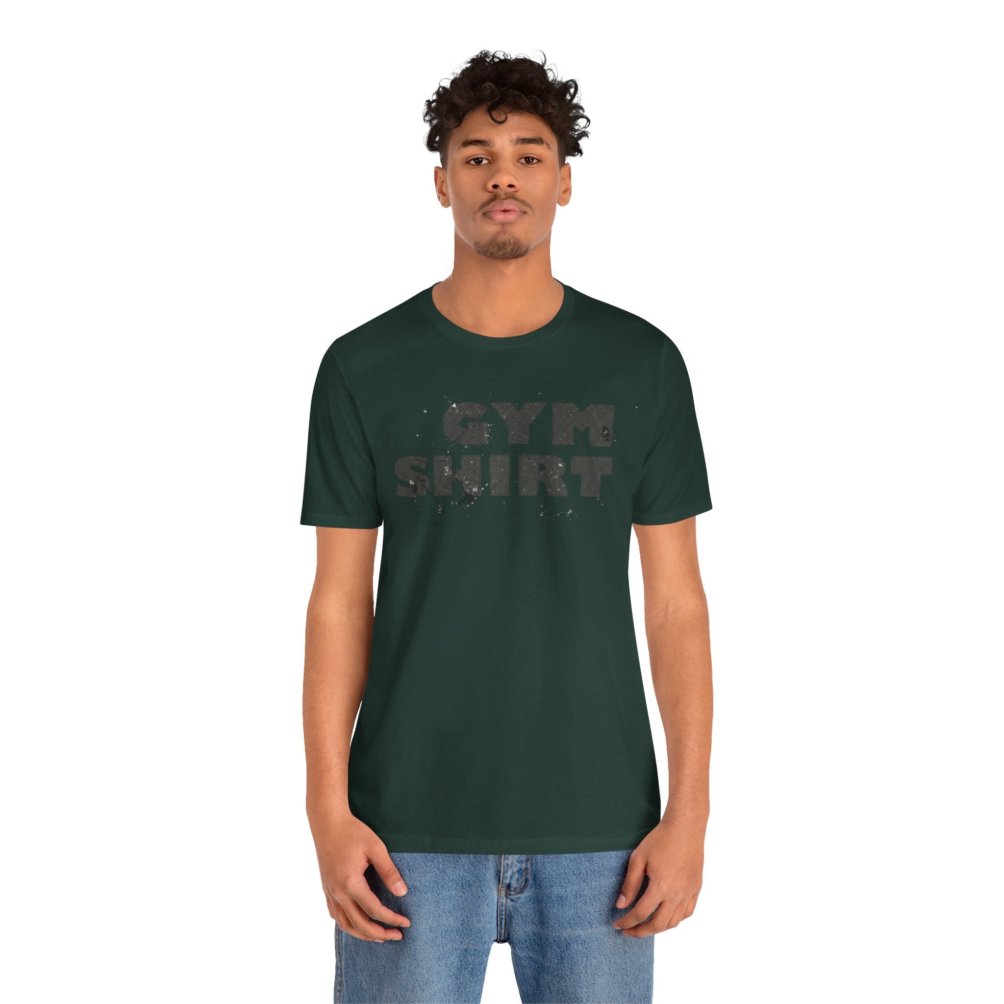 The Literal "Gym Shirt" | Distressed Vintage Tee