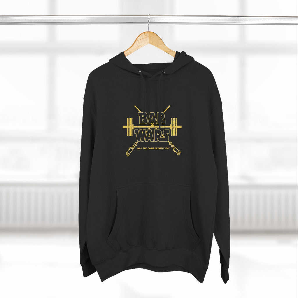 Bar Wars Fleece Hoodie — Three-Panel Cozy Pullover