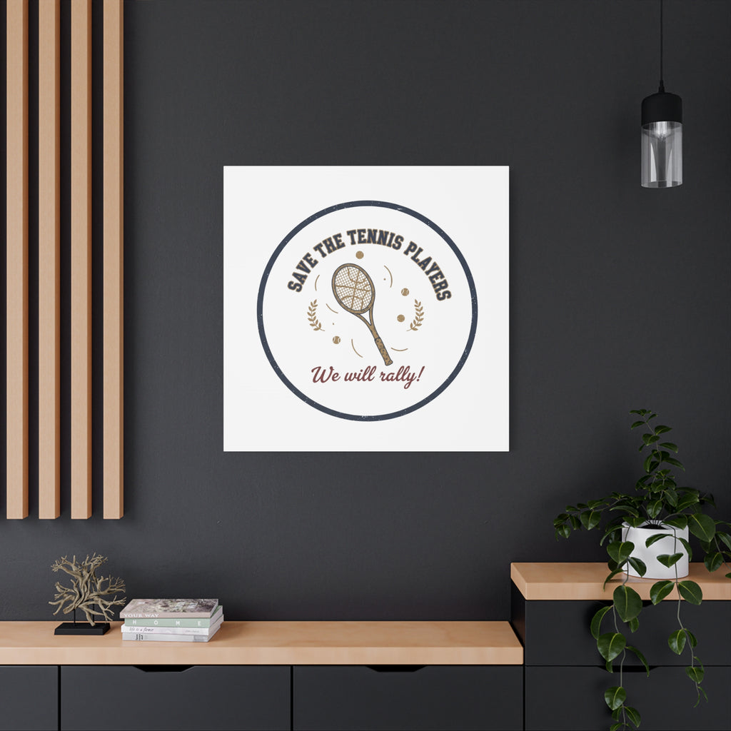 Save the Tennis Players Canvas | Tennis vs Pickleball Meme, Racquet Sport Humor