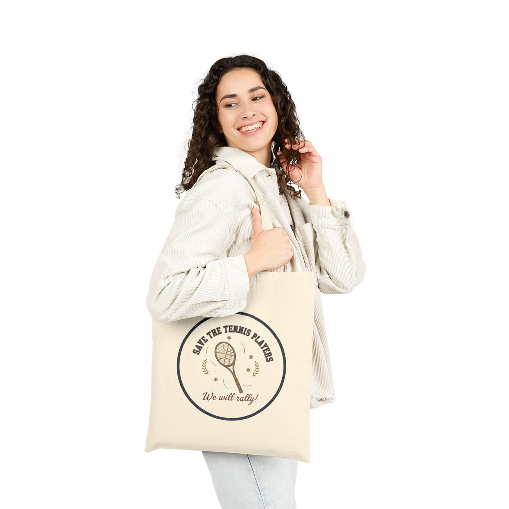 Save the Tennis Players Tote Bag | Tennis vs Pickleball Meme, Racquet Sport Humor