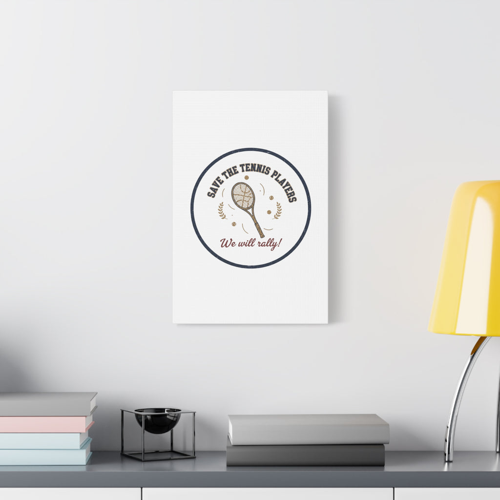 Save the Tennis Players Canvas | Tennis vs Pickleball Meme, Racquet Sport Humor