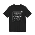 Fueled By Pumpkin Spice Box Tee | Fall Gym Shirt