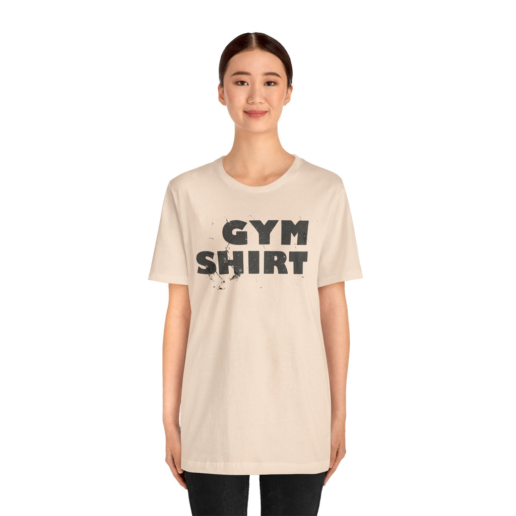 The Literal "Gym Shirt" | Distressed Vintage Tee