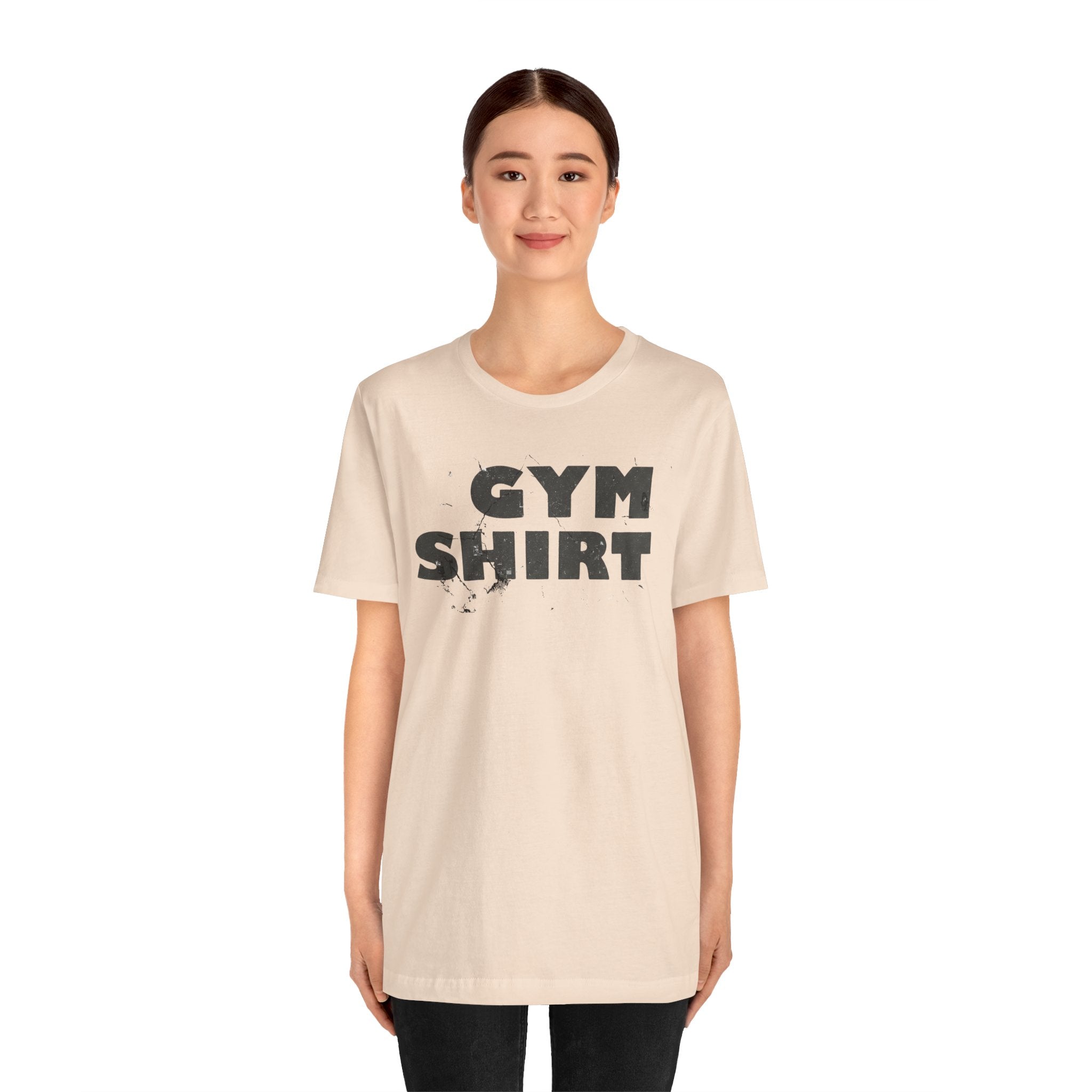 The Literal "Gym Shirt" | Distressed Vintage Tee
