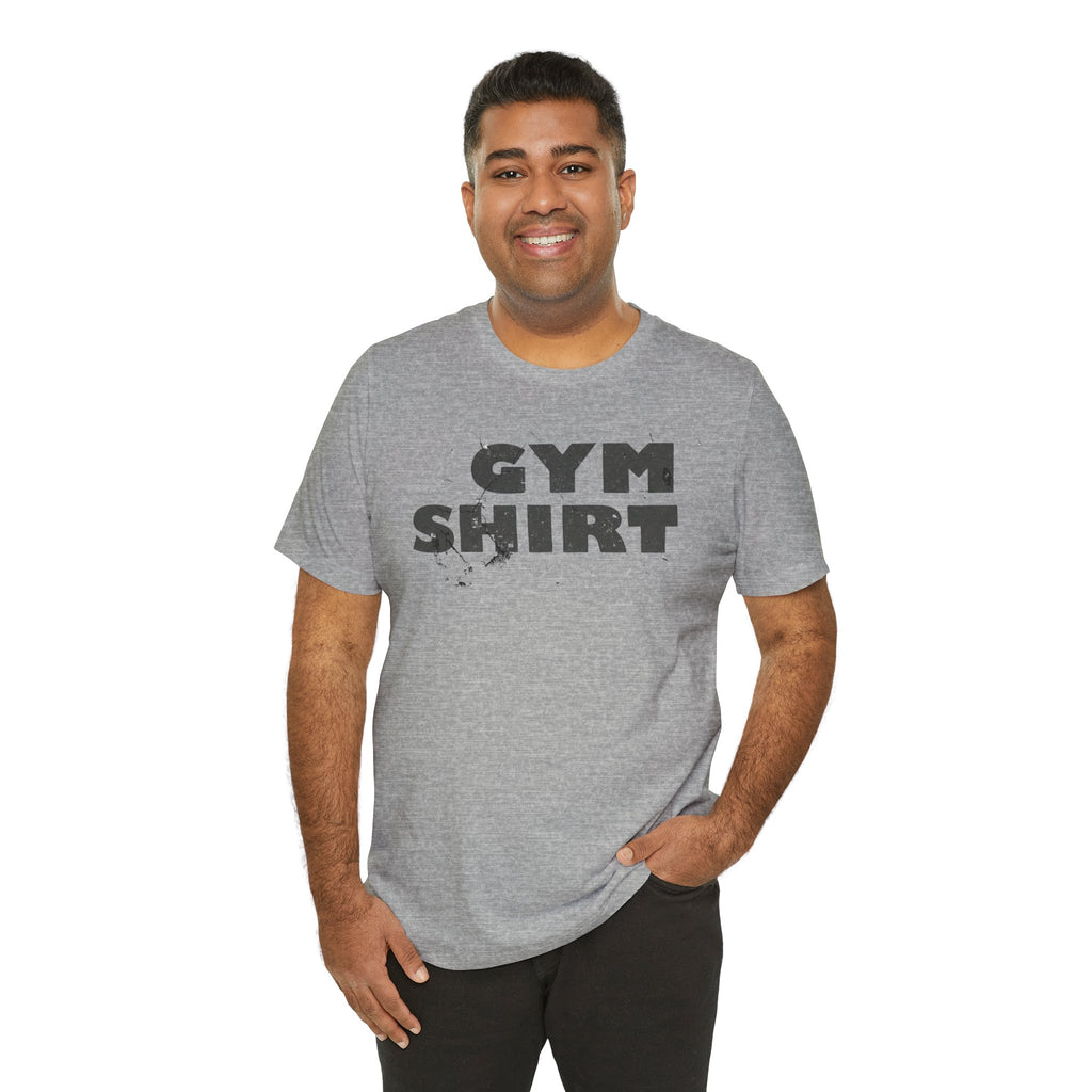 The Literal "Gym Shirt" | Distressed Vintage Tee