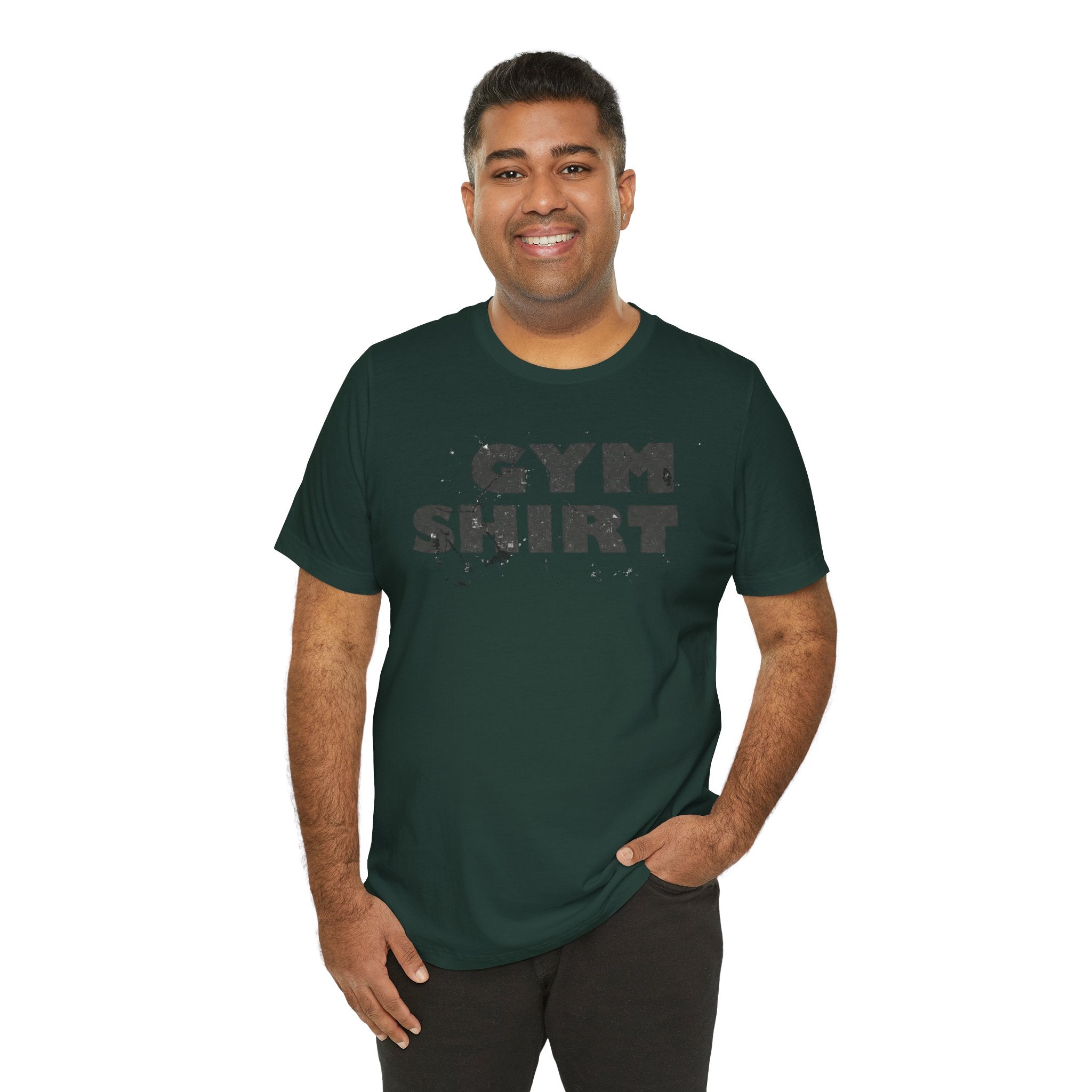 The Literal "Gym Shirt" | Distressed Vintage Tee