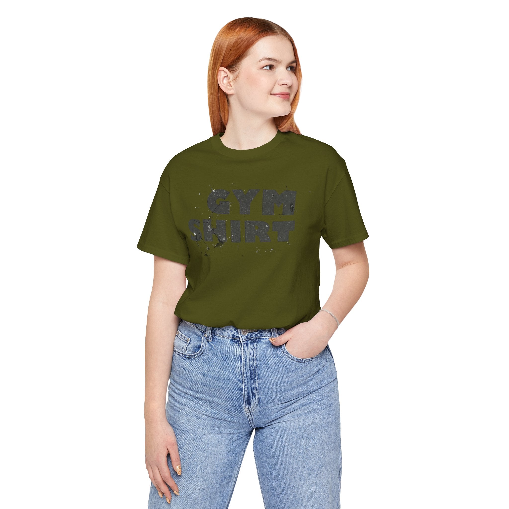 The Literal "Gym Shirt" | Distressed Vintage Tee
