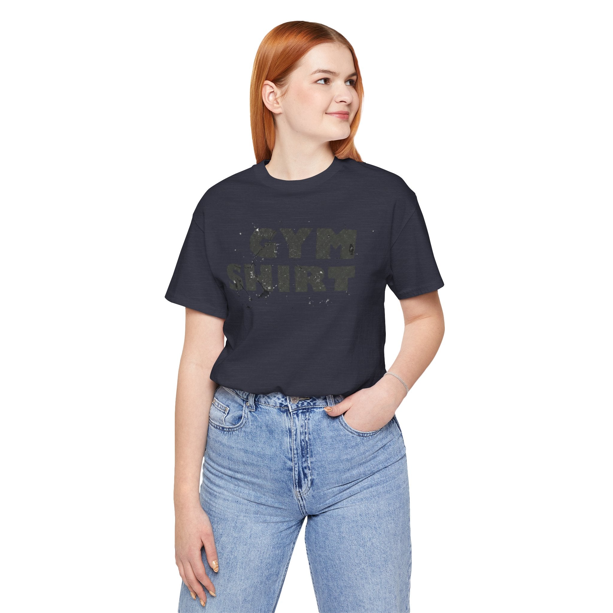The Literal "Gym Shirt" | Distressed Vintage Tee