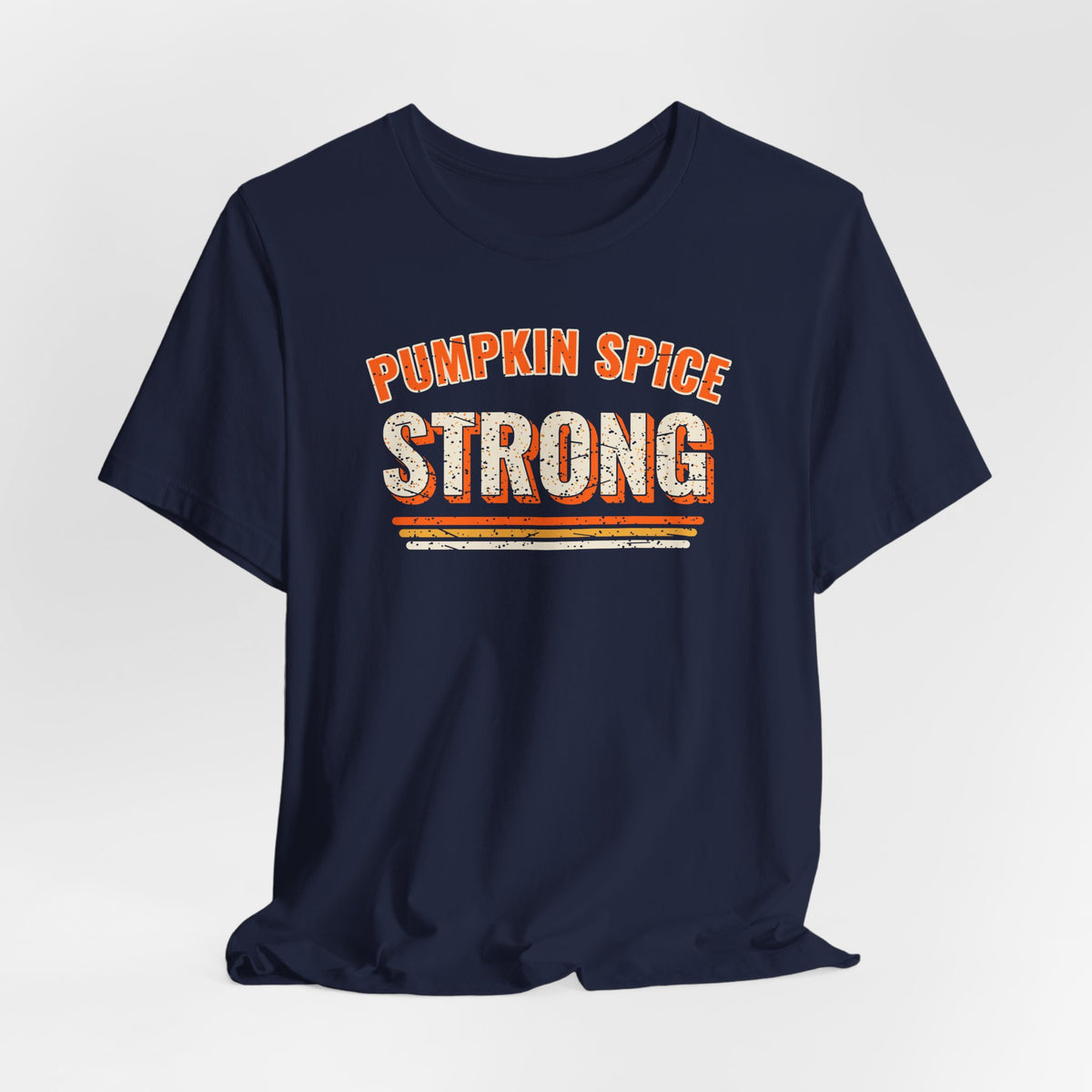 Pumpkin Spice Strong Retro Tee | Fall Gym Shirt