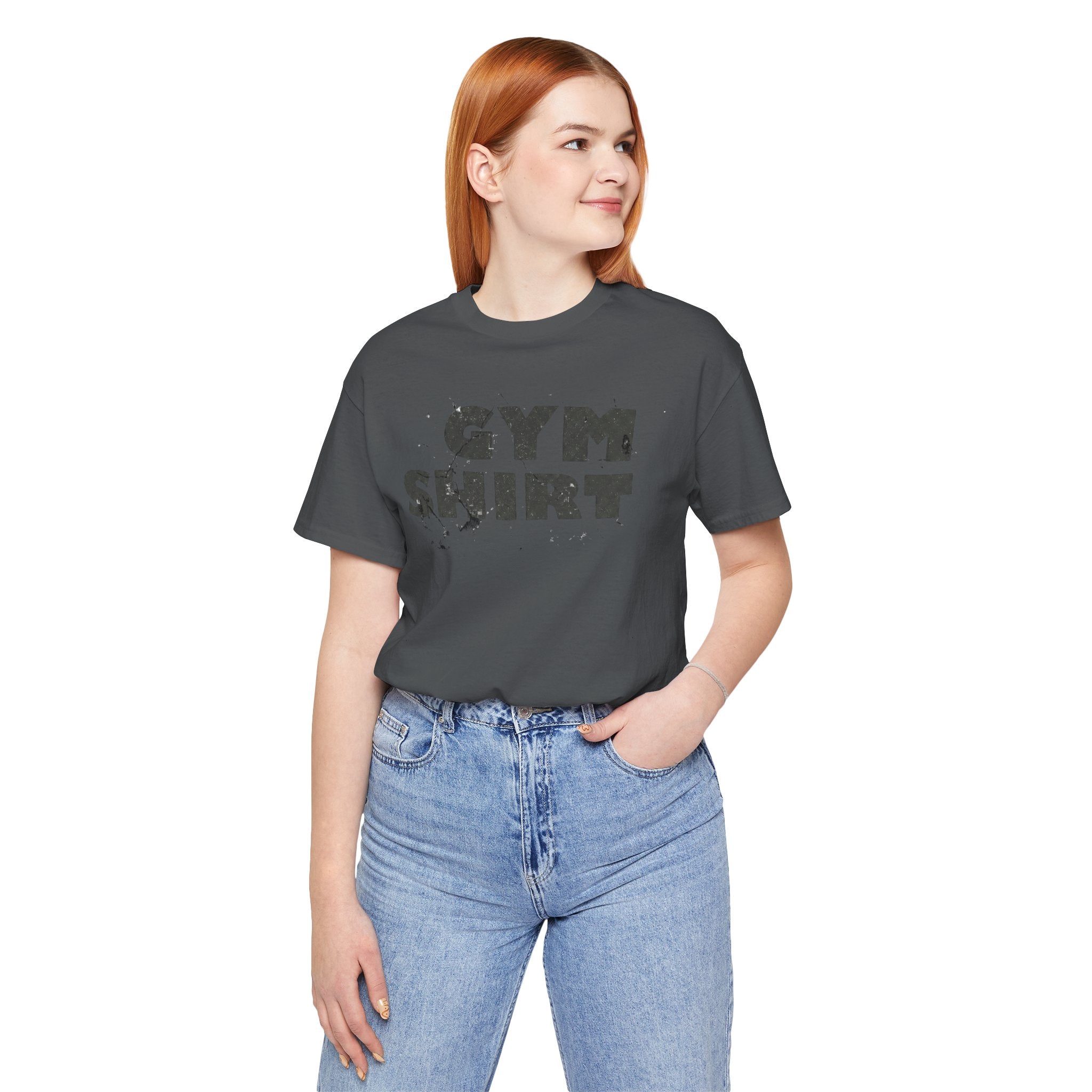 The Literal "Gym Shirt" | Distressed Vintage Tee