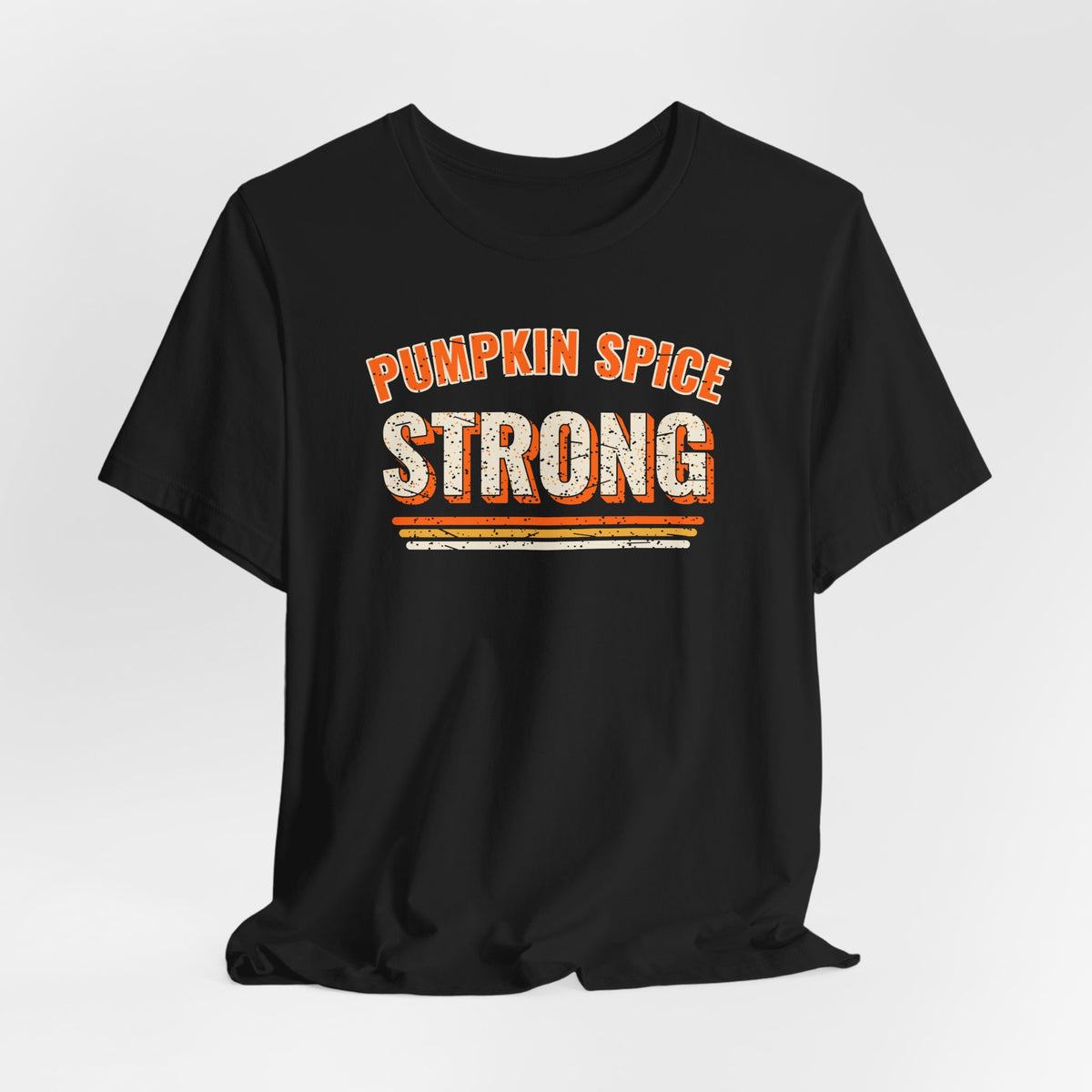 Pumpkin Spice Strong Retro Tee | Fall Gym Shirt