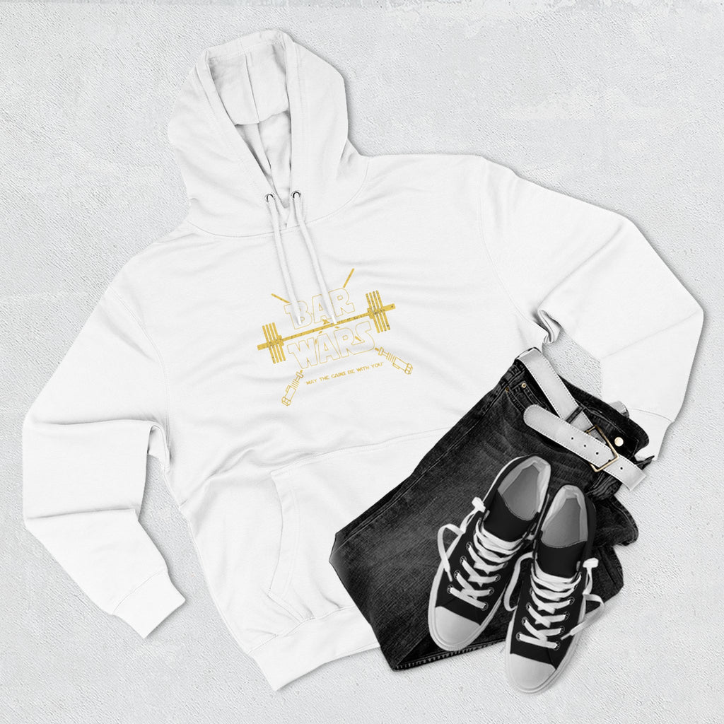Bar Wars Fleece Hoodie — Three-Panel Cozy Pullover