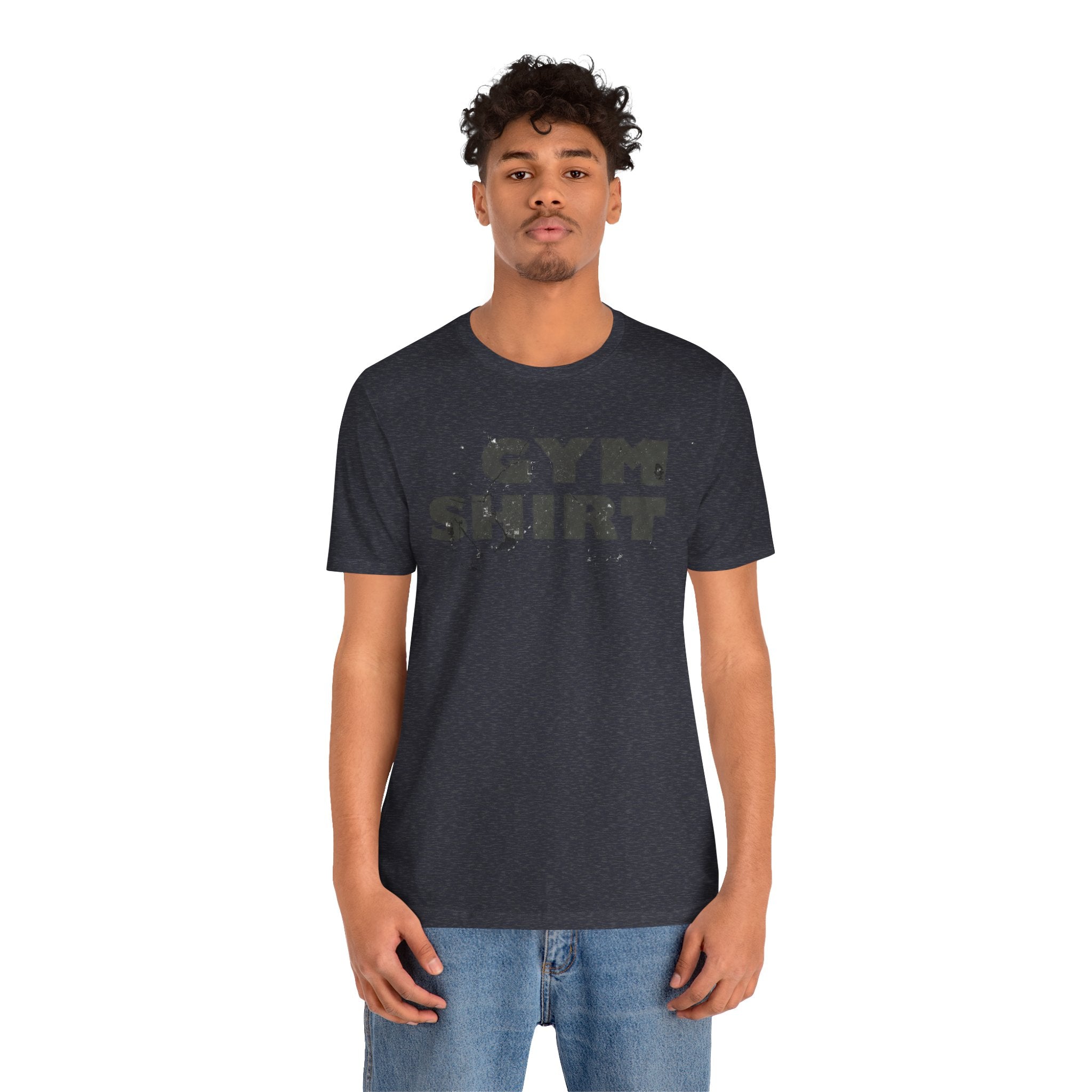 The Literal "Gym Shirt" | Distressed Vintage Tee