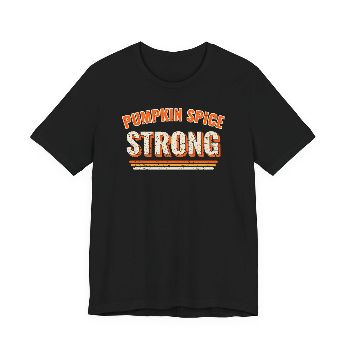 Pumpkin Spice Strong Retro Tee | Fall Gym Shirt
