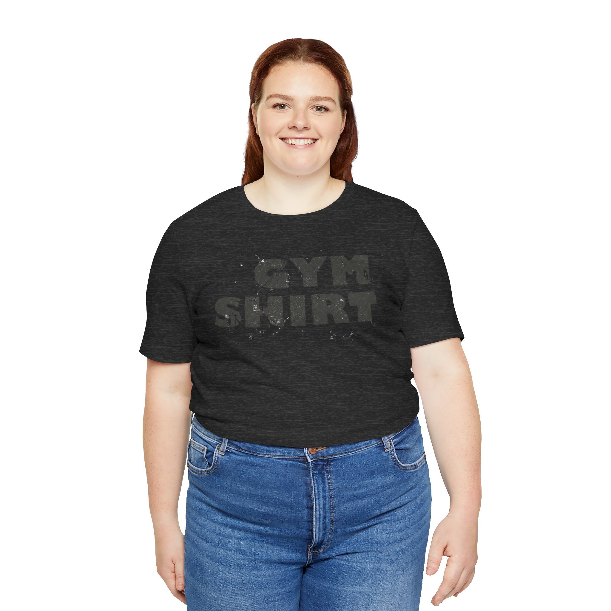 The Literal "Gym Shirt" | Distressed Vintage Tee