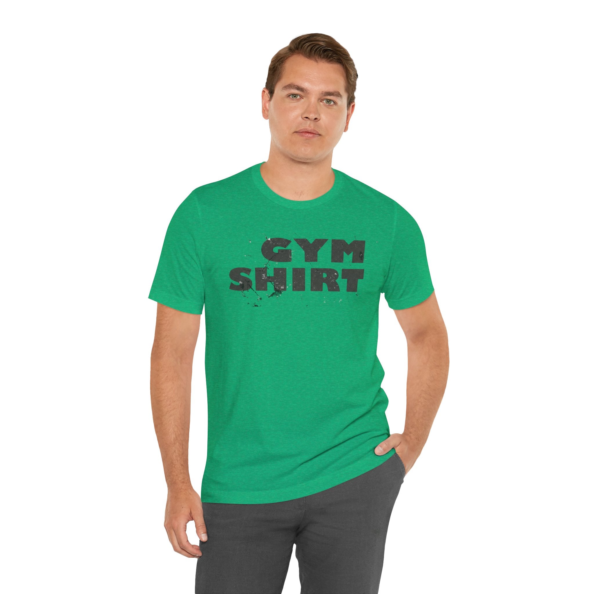 The Literal "Gym Shirt" | Distressed Vintage Tee