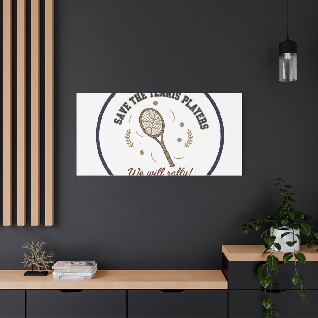 Save the Tennis Players Canvas | Tennis vs Pickleball Meme, Racquet Sport Humor
