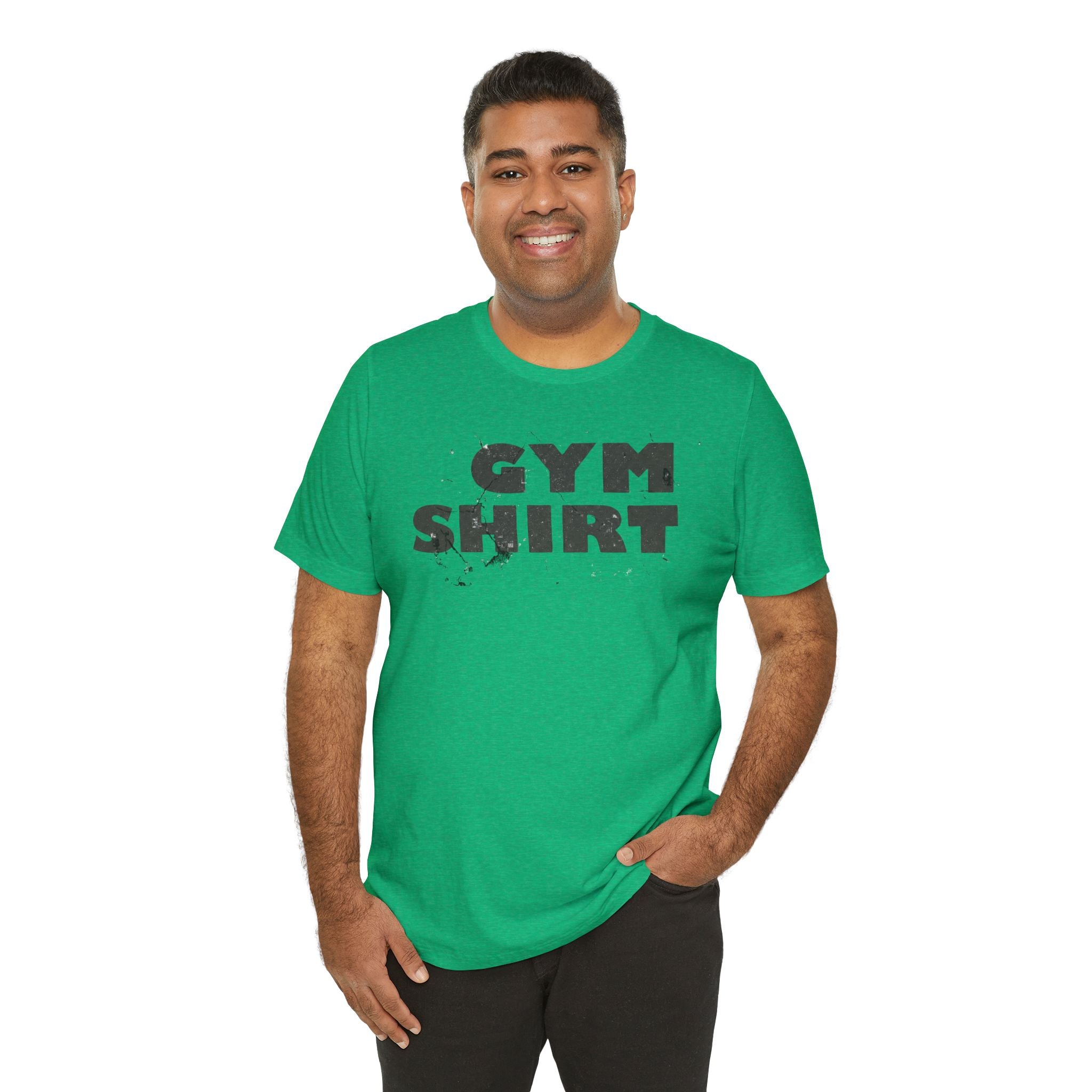 The Literal "Gym Shirt" | Distressed Vintage Tee