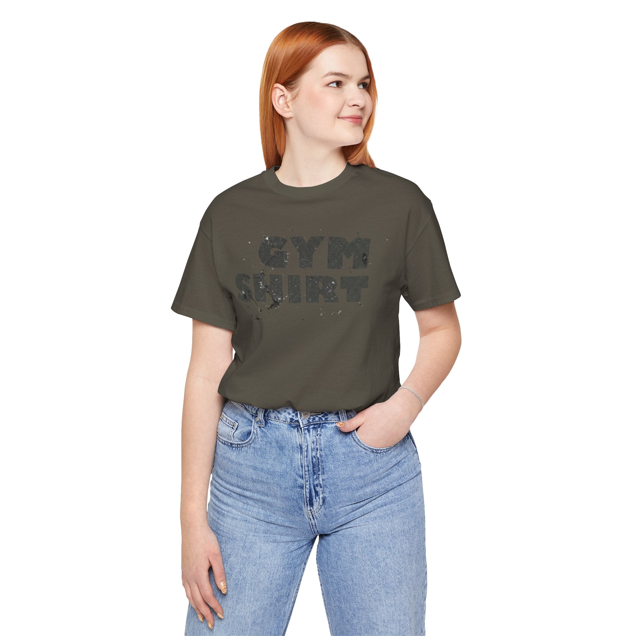 The Literal "Gym Shirt" | Distressed Vintage Tee