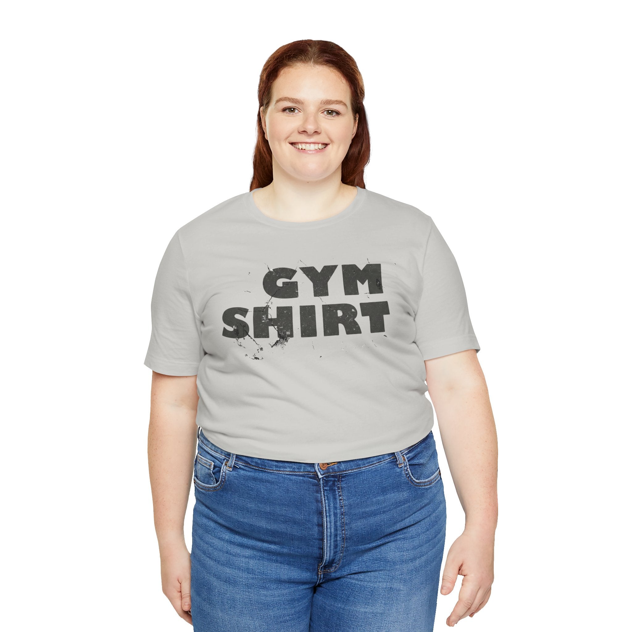 The Literal "Gym Shirt" | Distressed Vintage Tee