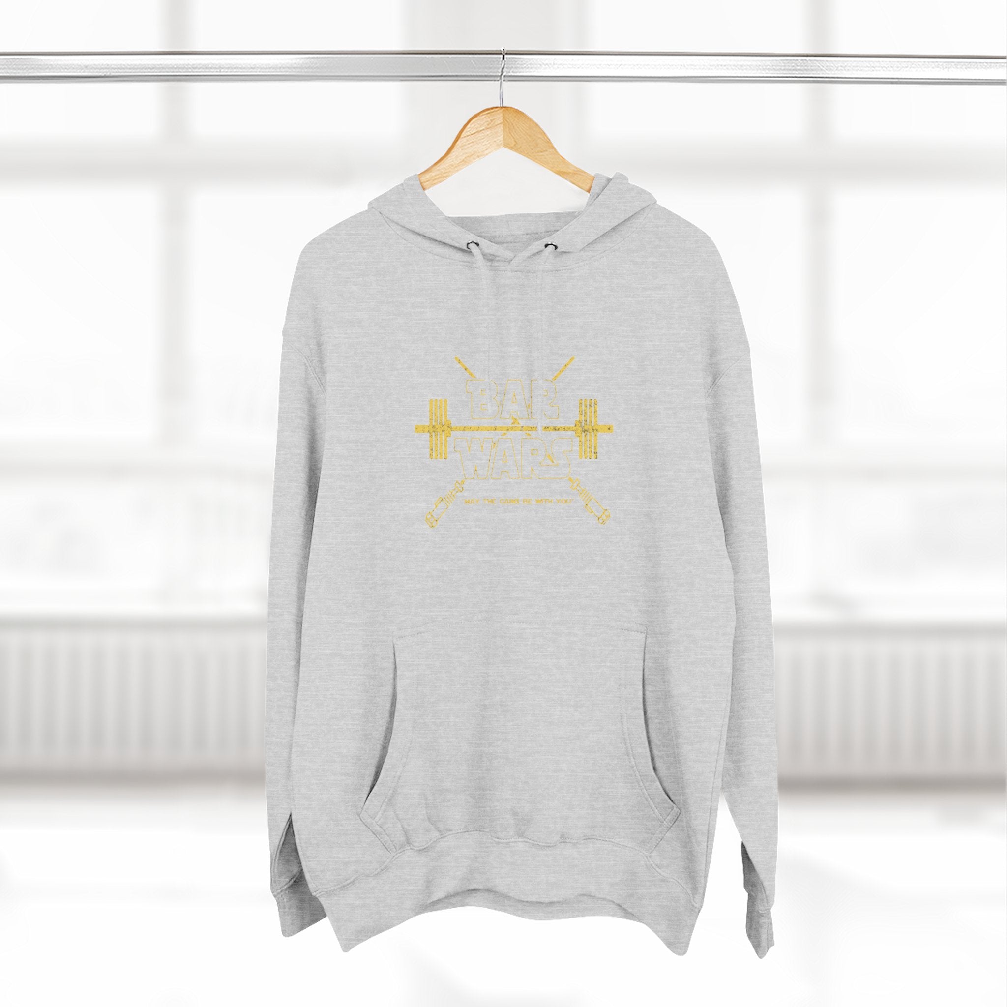 Bar Wars Fleece Hoodie — Three-Panel Cozy Pullover