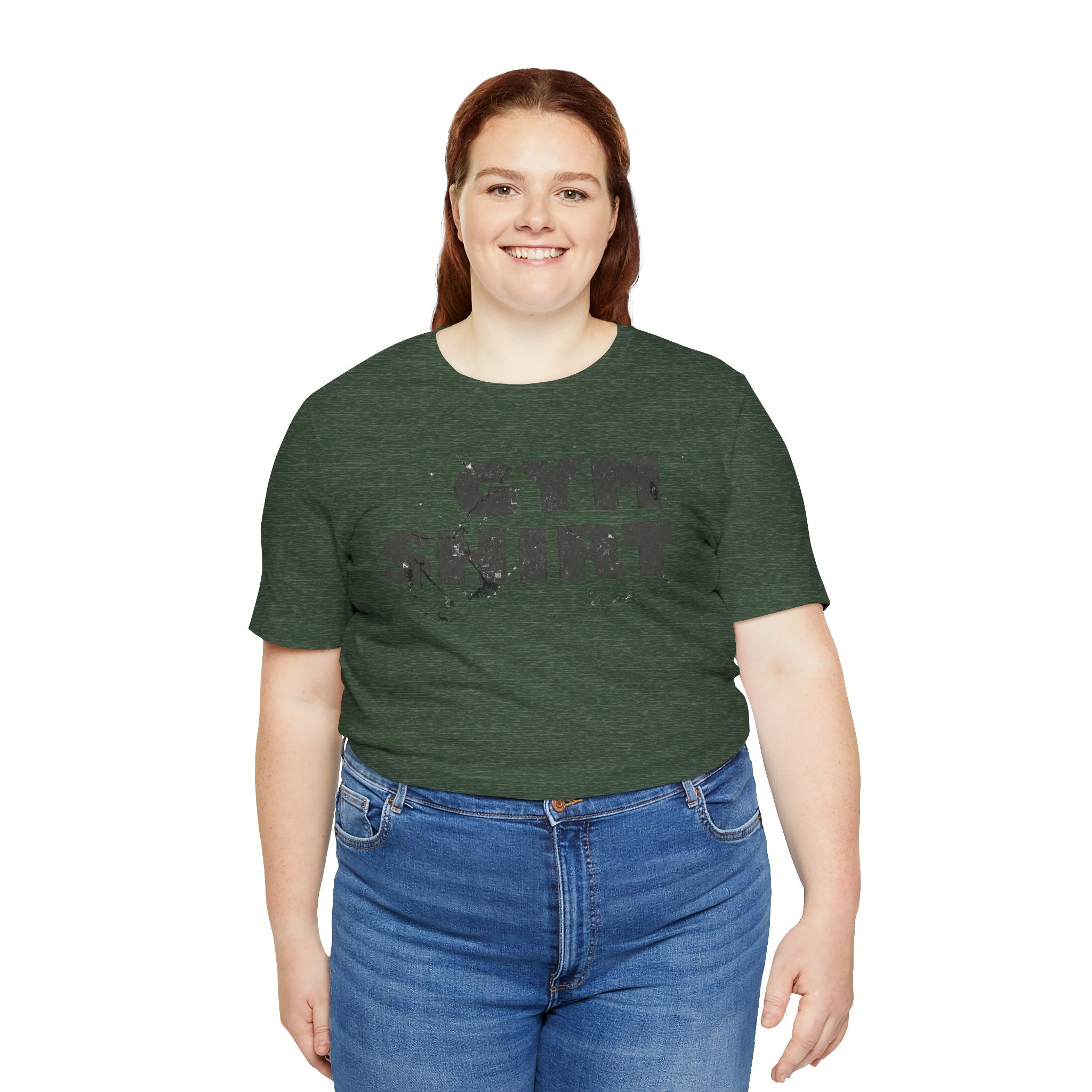 The Literal "Gym Shirt" | Distressed Vintage Tee