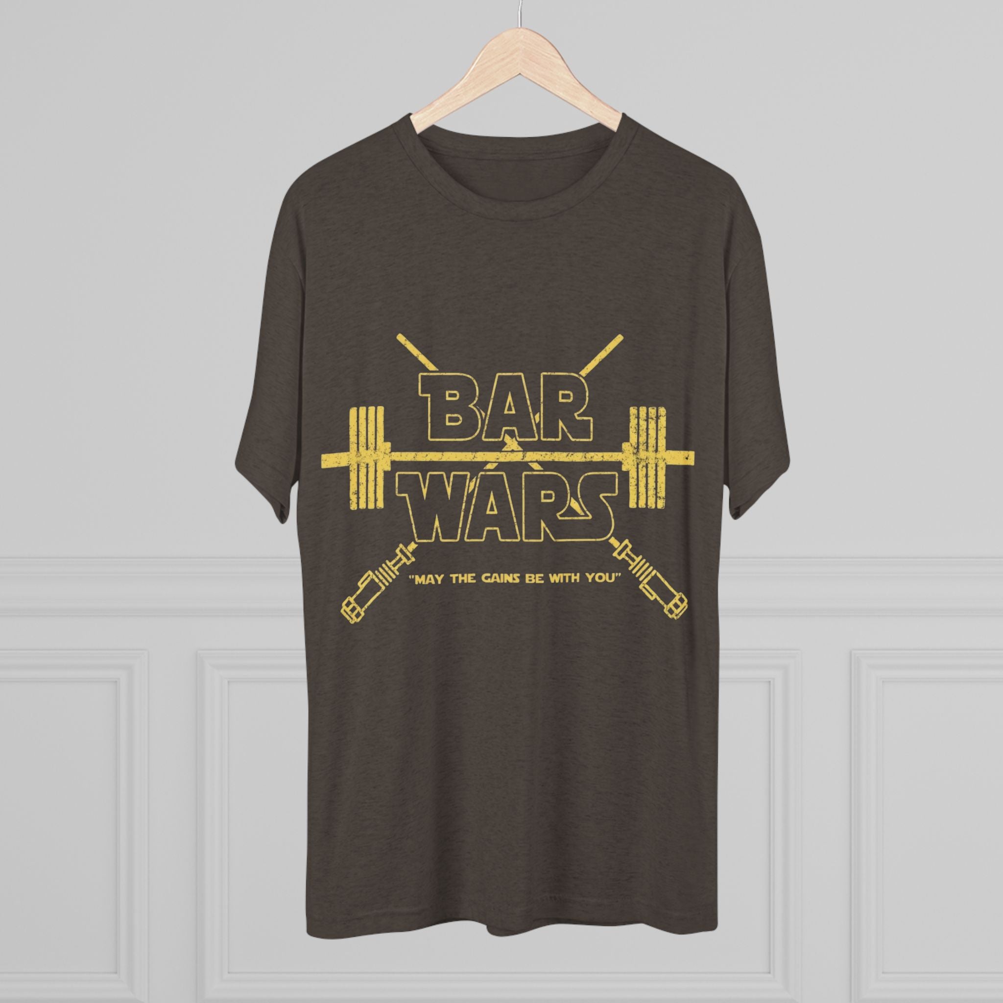 Bar Wars Vintage Tee — Retro Graphic Crew Shirt