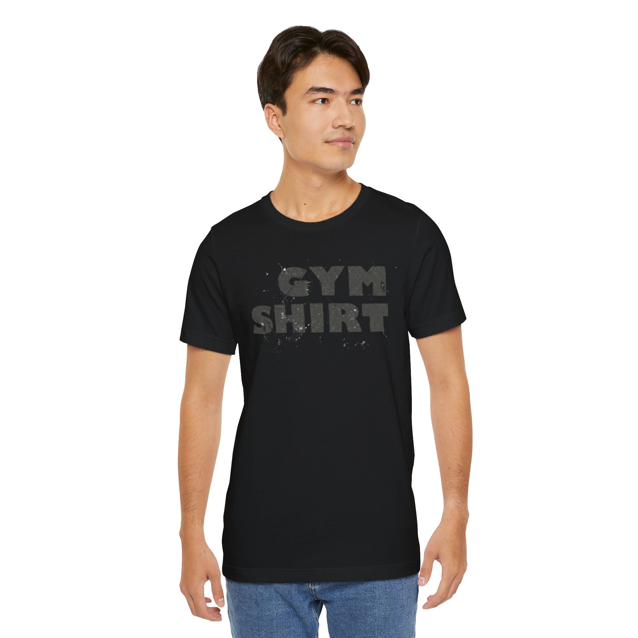 The Literal "Gym Shirt" | Distressed Vintage Tee