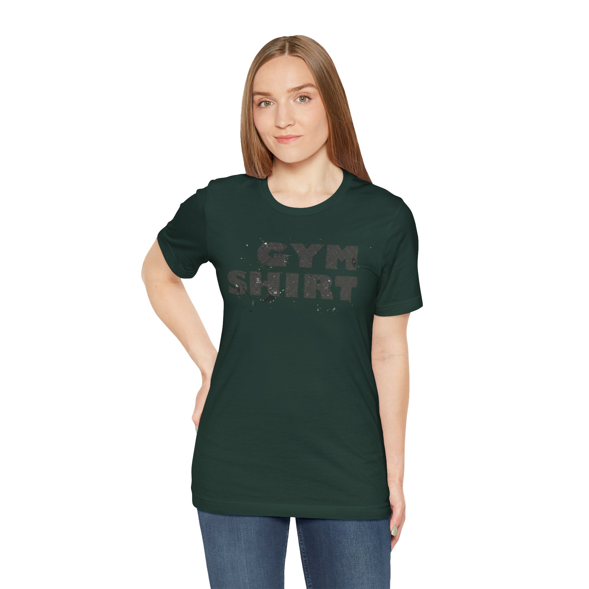 The Literal "Gym Shirt" | Distressed Vintage Tee