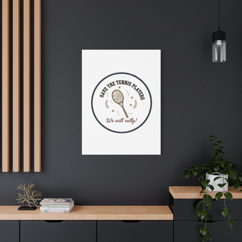 Save the Tennis Players Canvas | Tennis vs Pickleball Meme, Racquet Sport Humor