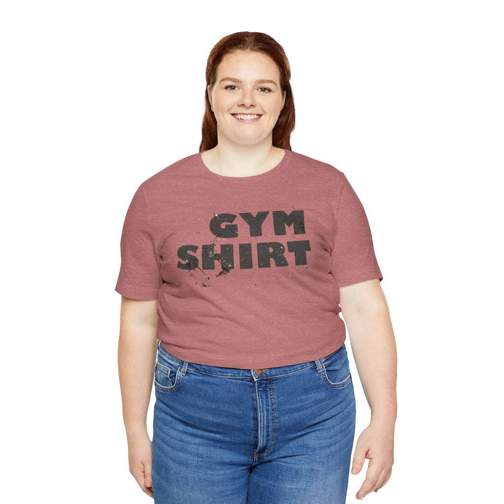 The Literal "Gym Shirt" | Distressed Vintage Tee