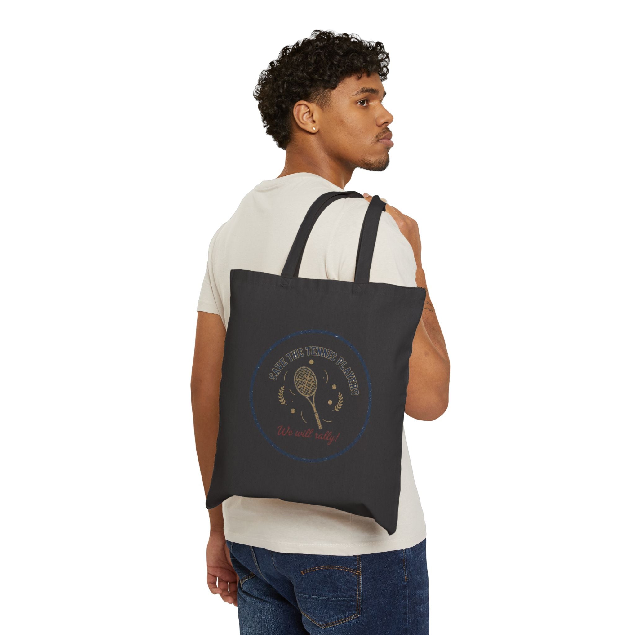 Save the Tennis Players Tote Bag | Tennis vs Pickleball Meme, Racquet Sport Humor