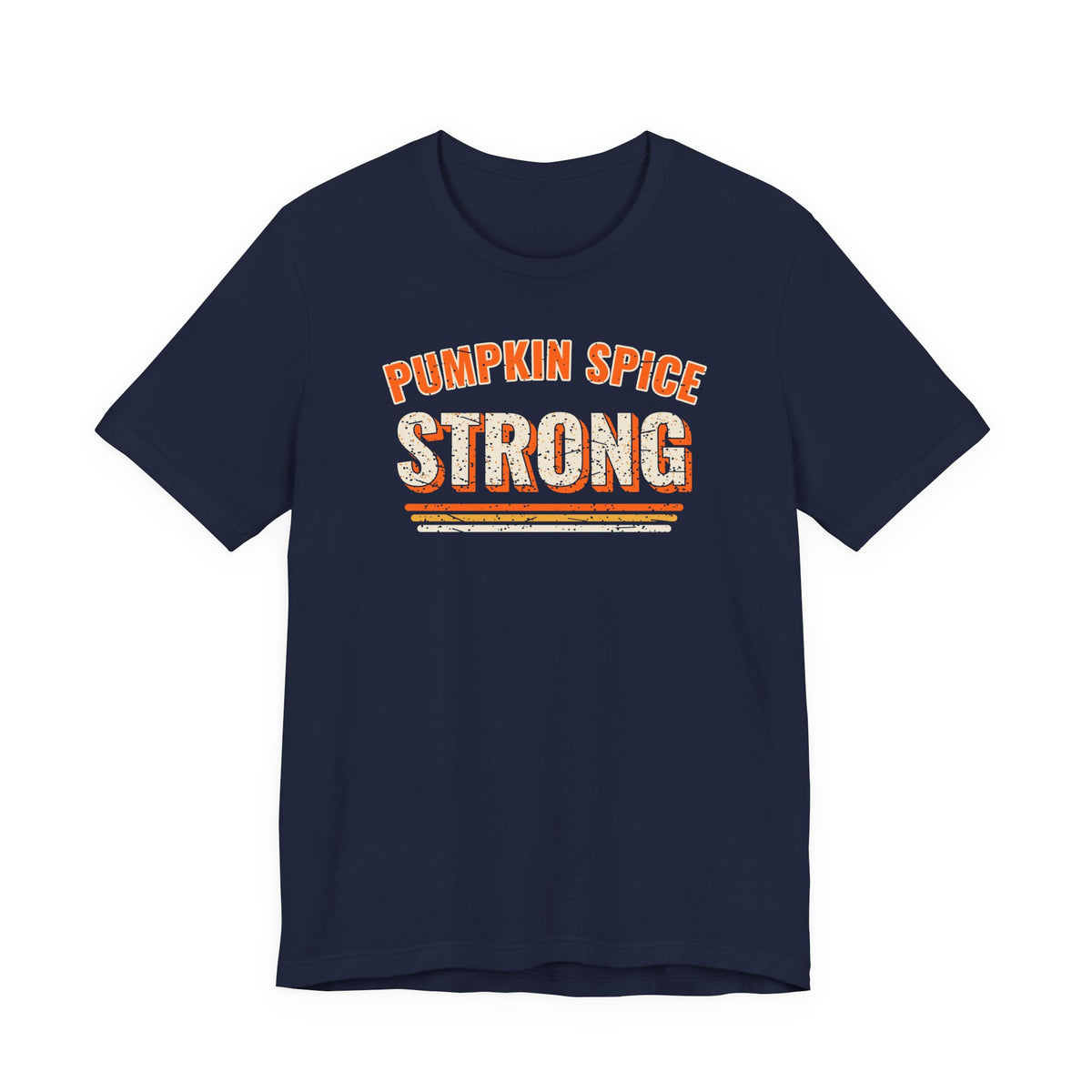 Pumpkin Spice Strong Retro Tee | Fall Gym Shirt