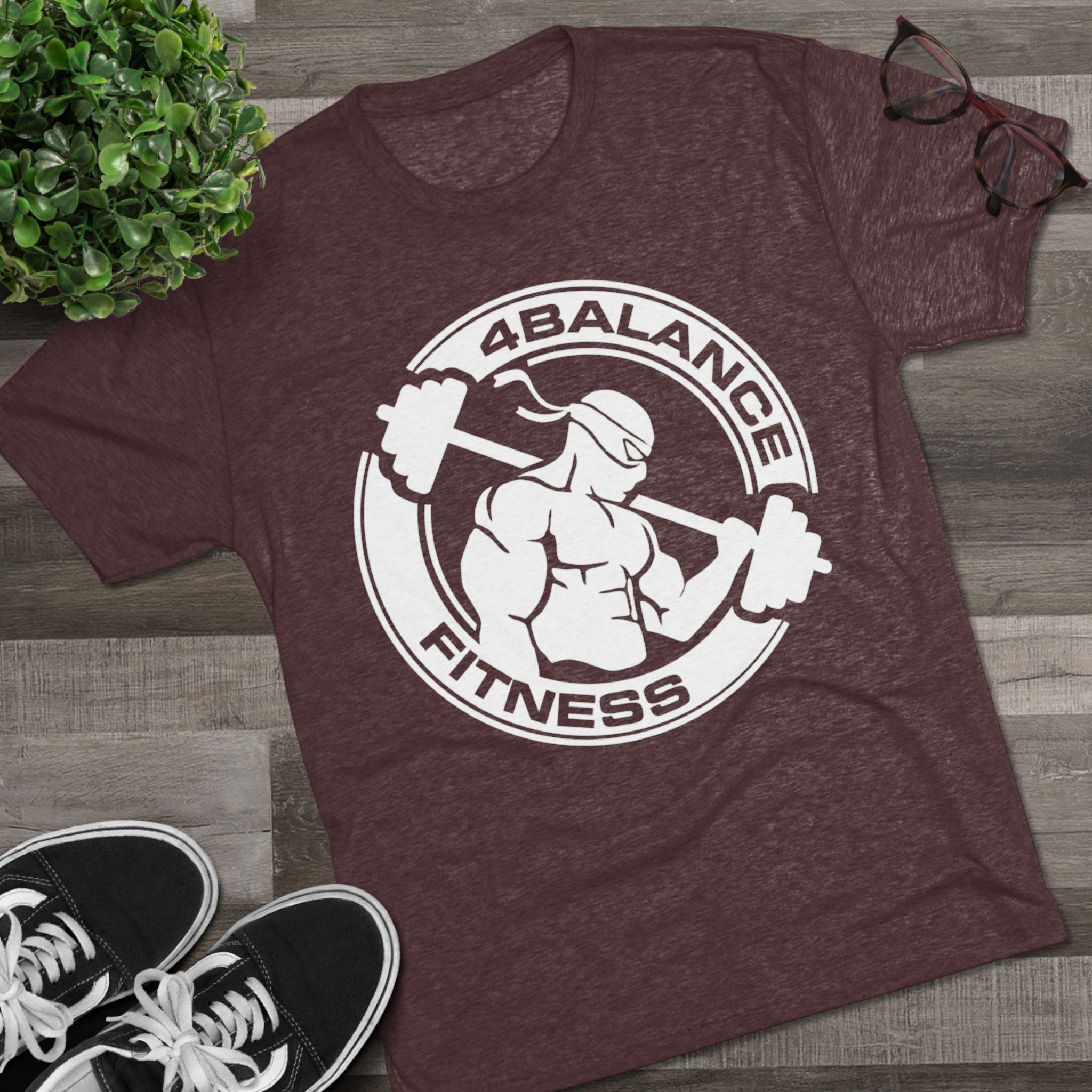 The Official 4Balance Fitness Tee | Tri-Blend Collection: 4Balance Vault / Body Armor