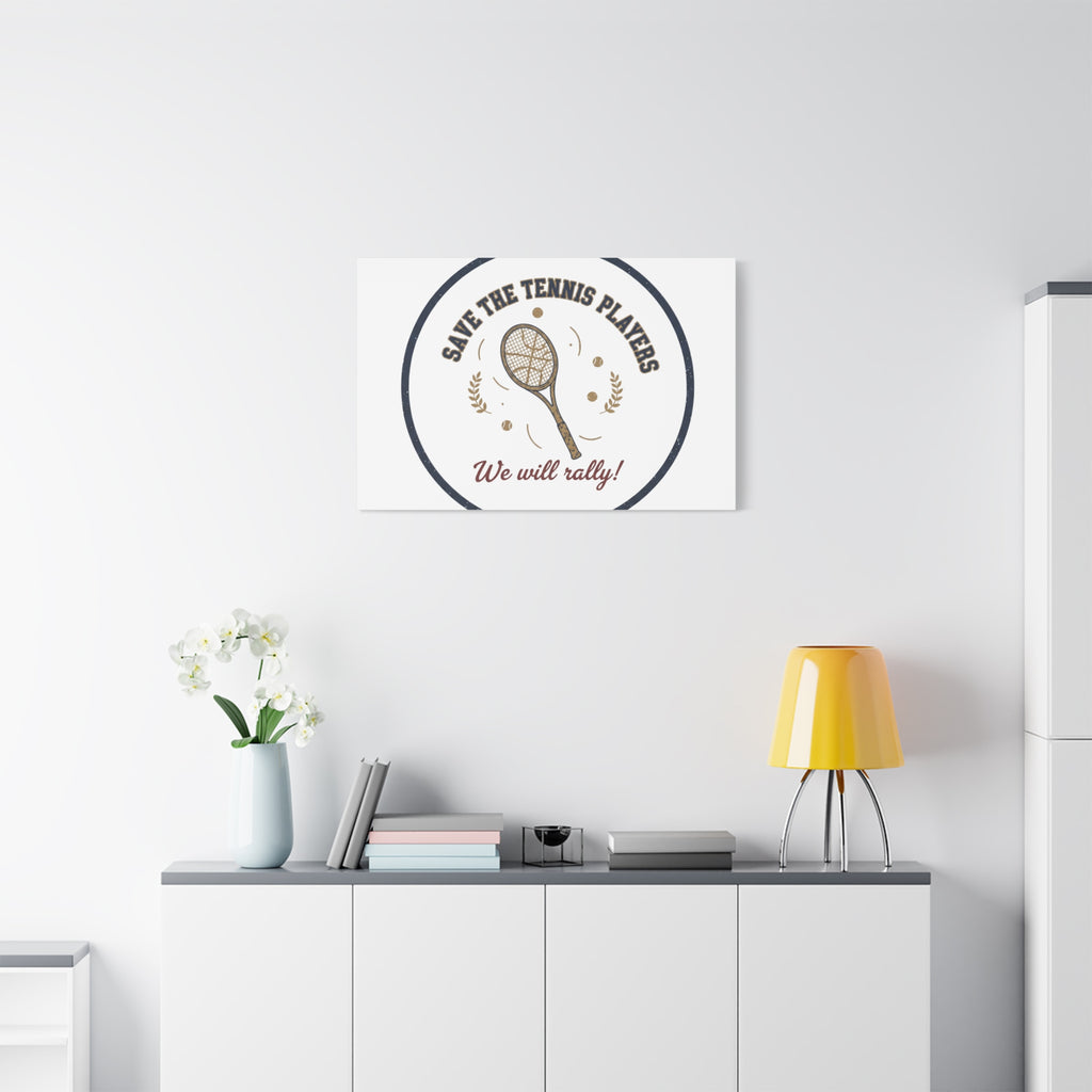 Save the Tennis Players Canvas | Tennis vs Pickleball Meme, Racquet Sport Humor