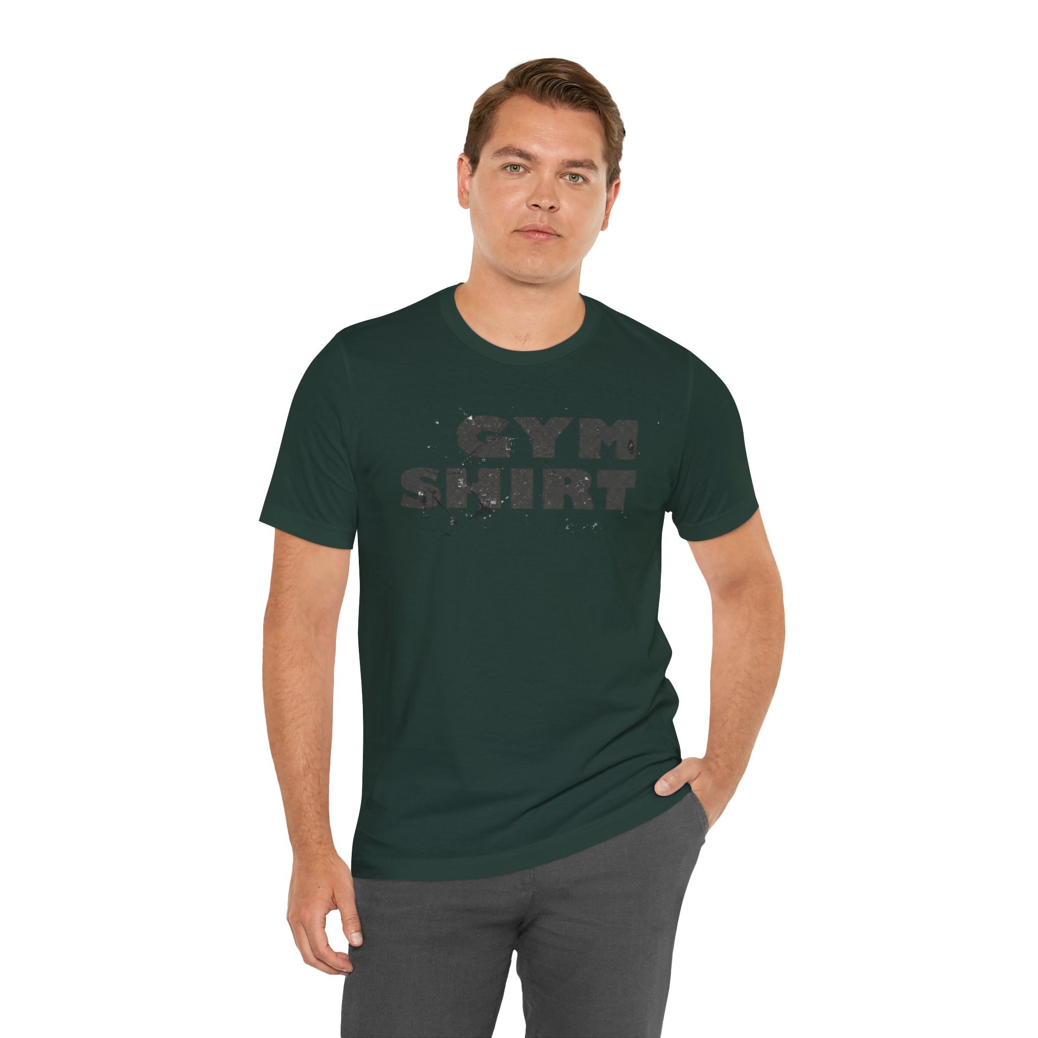 The Literal "Gym Shirt" | Distressed Vintage Tee